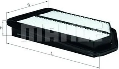 Produktbild von Luftfilter KNECHT LX 2617