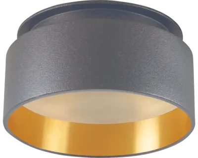 Image de Spot encastrable Kanlux, luminaire encastrable GOVIK Gx5,3/GU10 noir/or 29232