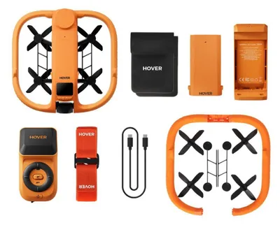 Immagine prodotto di HOVERAir SP08H006, 4 rotori, 3840 x 2160 px, 100 m, 2013 mAh, arancione