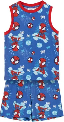 Zdjęcie produktu dla Piżama dziecięca Spidey koszulka i spodenki ze 100% bawełny 3 lata