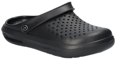 Produktbild von American Club NH191, Herren EVA Clogs leichte Schaumstoff Schuhe mit Einlegesohle bequem, Schwarz 44/45