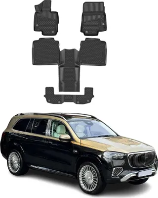 Obrázok produktu pre 2019-2025 Mercedes triedy GLS X167 Podlahové rohože TPE čierne 4 ks