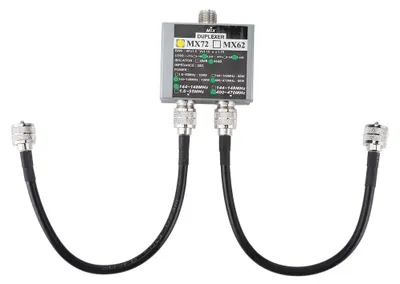 Obrázek produktu pro Duplexer 44-148 MHz - VHF/UHF anténa - 100W - 60 dB - 50 Ohm