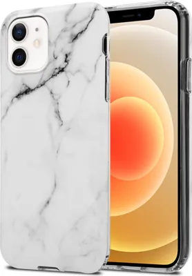Zdjęcie produktu dla Etui ochronne Cadorabo do Apple iPhone 12 PRO MAX w kolorze białym Etui na telefon komórkowy z TPU Etui Cover
