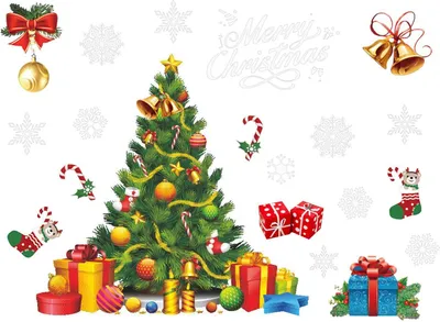 Produktbild von Bogen mit großen Aufklebern - Weihnachten