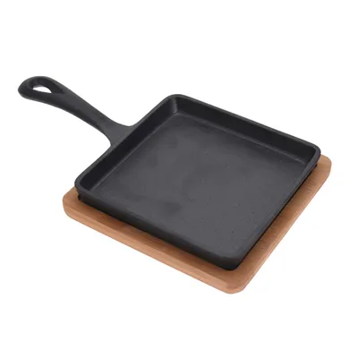 Obrázok produktu pre Pánvička na tapas, hranatá, litinová, KDA