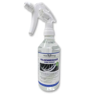 Produktbild von PandaCleaner  Stahl & Alufelgen Reiniger - 500ml Spray Motorrad & Auto Felgenreiniger - Felgenreiniger säurefrei & sanft zur Felge