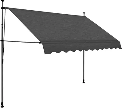 Immagine prodotto di Tenda da Sole Retrattile Manuale con LED 250 cm Antracite