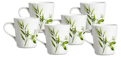 Produktbild von Kaffeebecher-Set Evora, 6 Stück, Porzellan, Weiß