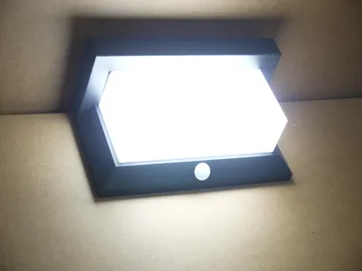 Produktbild von LED Solar-Wandleuchte "All weather" mit Bewegungsmelder