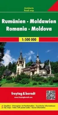 Produktbild von Rumänien, Moldawien 1 : 500 000. Autokarte