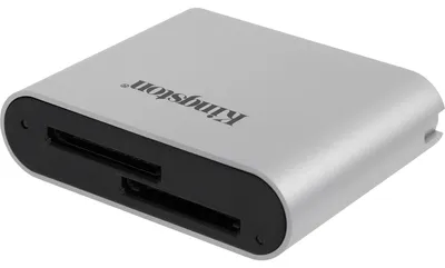 Produktbild von Kingston USB3.2 Gen1 Workflow Dual-Slot SDHC/SDXC UHS-II Kartenleser