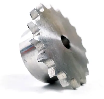 Obrázok produktu pre Reťazové koleso 08B, 17 zubov, s nábojom, nerezové, rozstup: 12,7, 1/2″, Ozdowski, jednoradové