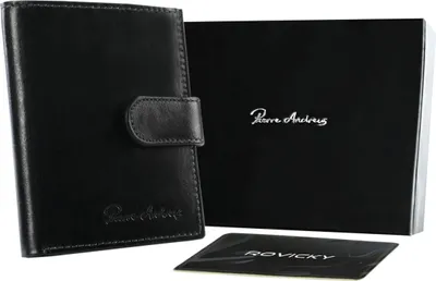 Image de Porte-cartes en cuir TW-04-VT-NPA NOIR