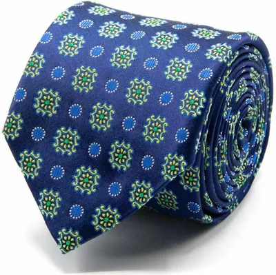 Produktbild von Herren Krawatte aus Seiden-Jacquard mit Muster