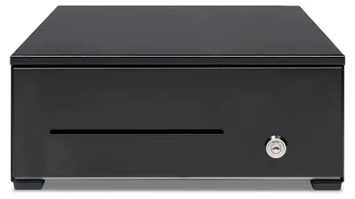 Produktbild von Safescan HD-3342, Manuelle und automatische Geldschublade, Metall, Schwarz, Kunststoff, Gleichstrom, 12 V