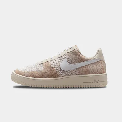 Produktbild von Nike Air Force 1 Flyknit 2.0 Light Bone White Khaki Damen Herren Sneaker NEU 38,5