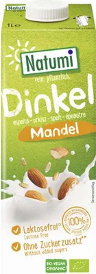 Produktbild von Natumi Dinkel-Mandel-Getränk ohne Zuckerzusatz  1 L