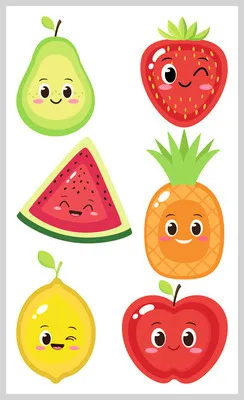 Produktbild von Ministicker Kinder Früchte 6-tlg.