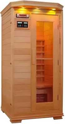 Produktbild von Designsauna Sauna Saunaraum Dampfsauna Holzsauna Saunakabine 100x100 cm