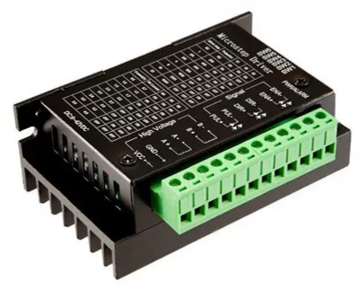 Productafbeelding van Stapelmotooraansturing, 32 stappen, 4,0 A, 9 tot 42 V, stille, anti-interferentie stapelmotoor voor automatisering