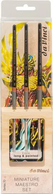 Zdjęcie produktu dla Da Vinci Miniature Maestro Set Zestaw okrągłych pędzli 3 szt.