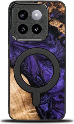 Produktbild von Bewood Unique Case für Xiaomi 14T Pro - Violett mit MagSafe