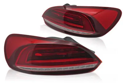 Immagine prodotto di Fanalini posteriori a LED compatibili con VW Scirocco 3 (III), dal 2008 al 2014, colore rosso