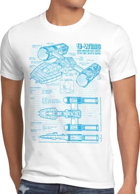 Produktbild von style3 Y-Wing Herren T-Shirt rebellion