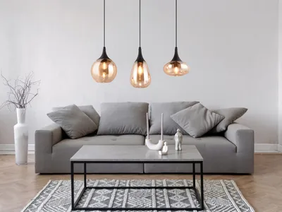 Produktbild von Trio - Hängelampe LUMINA - Schwarz - 0x0x150 cm