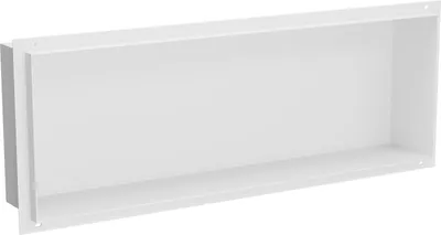 Produktbild von Mexen X-Wall-NR Einbauregal ohne Rahmen 60 x 20 cm, Weiß - 1921602010