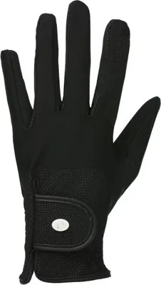 Produktbild von EQUITHÈME Handschuhe Soft, Reithandschuhe, Farbe:Schwarz, Größe:XL