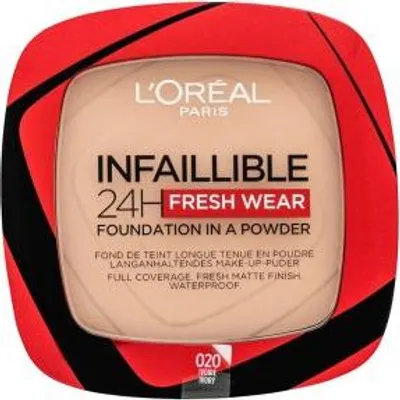 Produktbild von L´Oréal Paris Infaillible 24H Fresh Wear Foundation in a Powder Puder-Make-up mit mattierender Wirkung 20 9 g