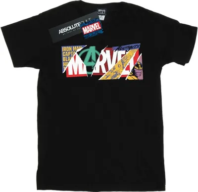 Produktbild von Marvel - T-Shirt für Damen BI40908 (M) (Schwarz)