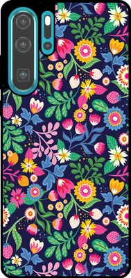 Produktbild von Smartphonica Telefon Fall geeignet für Huawei P30 Pro mit Blumendruck - TPU zurück Abdeckung Fall Blumendesign