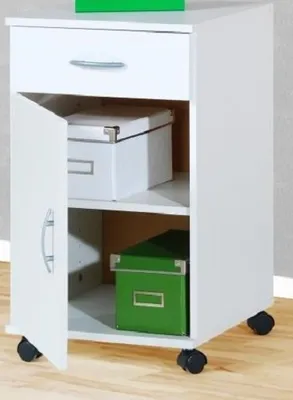Produktbild von Rollcontainer Schubcontainer Bürocontainer weiss - (1801)
