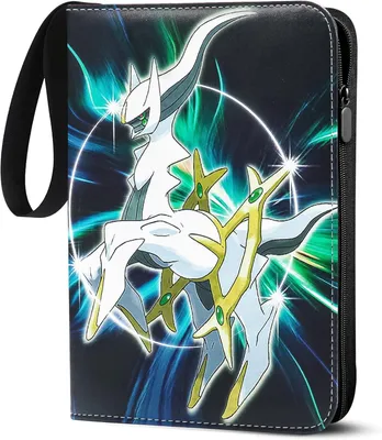 Produktbild von Sammelalbum für Pokemon,Karten Sammelalbum Passt für 400 Karten mit 50 Abnehmbaren Hüllen, PolyurethanMaterial mit wasserdichter Oberfläche, Album Heft