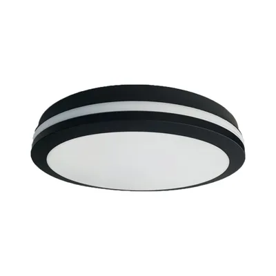 Obrázok produktu pre LED 18W čierna / biela okrúhla 22 cm plafón Marlon Eko-Light