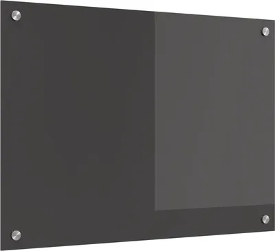 Image de Crédence de cuisine Gris foncé 70 x 50 cm verre trempé