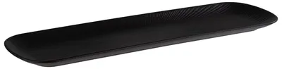 Melamin-Tablett GN 2/4, schwarz, 53 x 16,2 cm