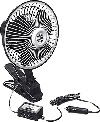 Produktbild von All Ride Auto Ventilator 12 Volt - mit Clip - Oszillierend