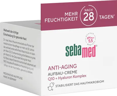 Obrázek produktu pro Sebamed Anti Ageing Smoothing Cream s Q10 a hyaluronem 50ml