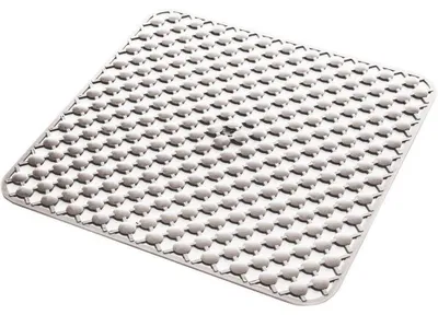 Obrázek produktu pro GEO sprchová rohož 53x53 cm gumová, protiskluzová, guma, bílá