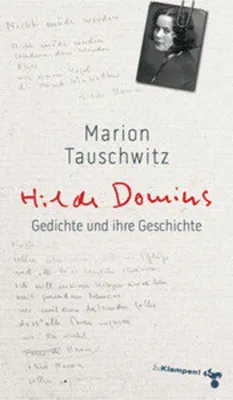 Obrázok produktu pre Hilde Domins Gedichte und ihre Geschichte