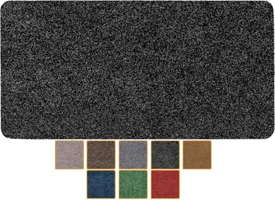 Produktbild von Fußmatte, Schmutzfangmatte, 40x80 cm, waschbar, wasserdicht, für Eingang
