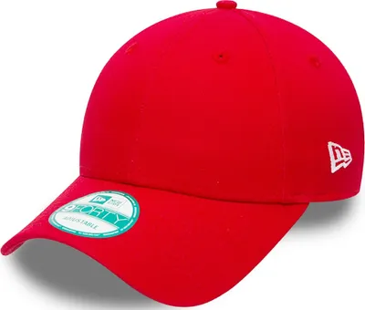 Produktbild von New Era Scarlet Red Rot Blank Velcroback 940 9Forty Adjustable Curved Cap Kappe Basecap