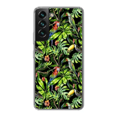 Produktbild von MuchoWow® Handyhülle Schutzhülle Hülle für Samsung Galaxy S22 Vögel - Tropisch - Muster Silikon Softcase Handy Hülle - Mobiltelefonhülle