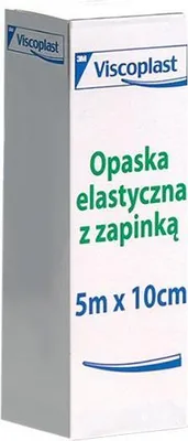 Obrázok produktu pre Elastický Pás s Kapsovou prackou Viscoplast, 5m x 10cm, 1 kus.
