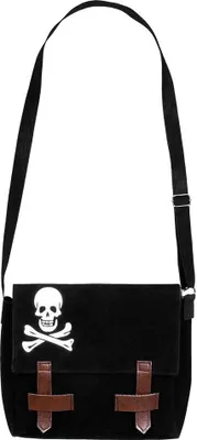 Produktbild von Piraten Umhängetasche - Kostüm Tasche für Fasching