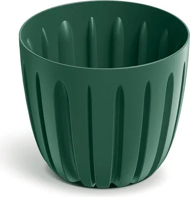 Produktbild von Blumentopf WARIO 13,8 cm - Farbe: dunkelgrün